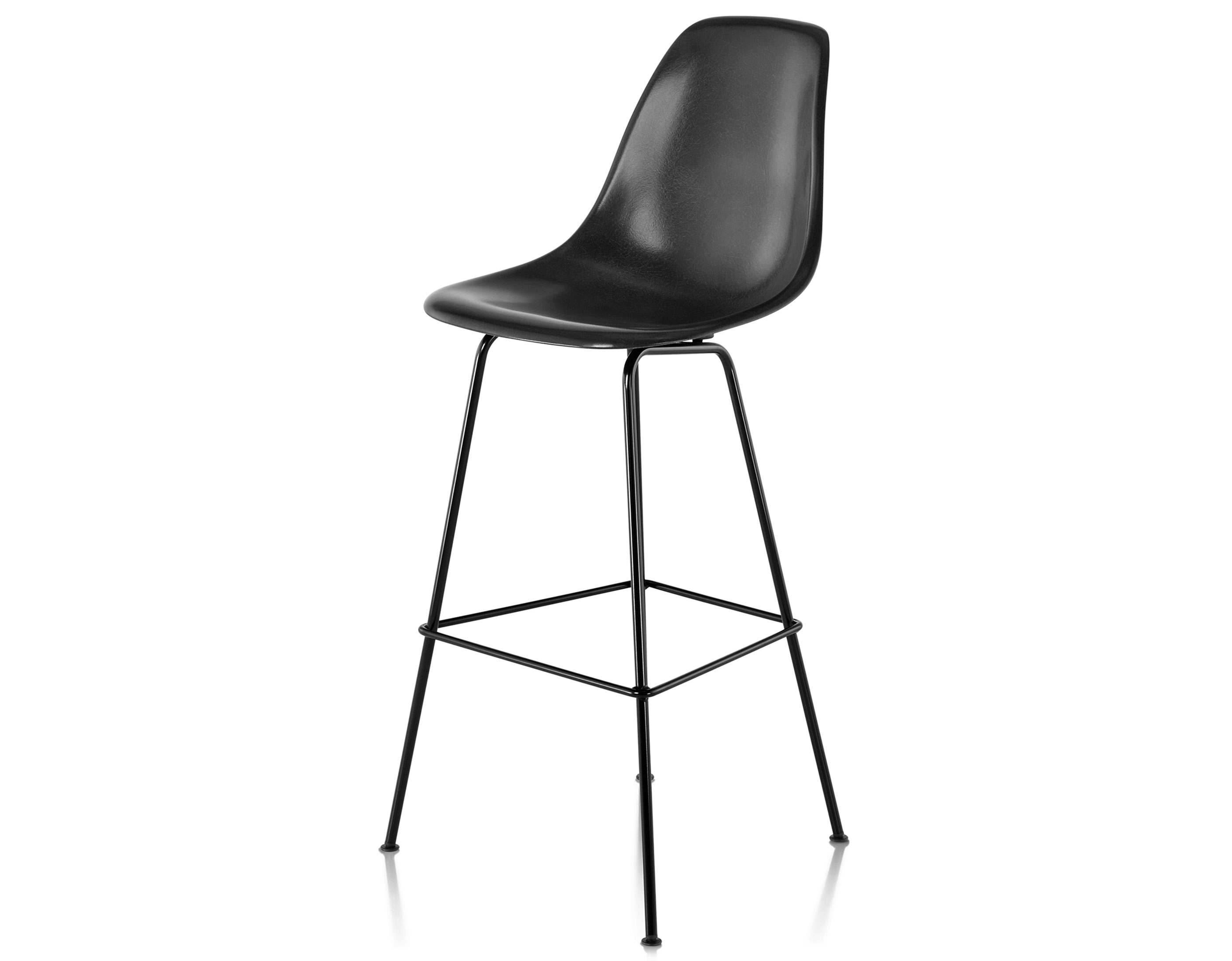 eames molded fiberglass stool
