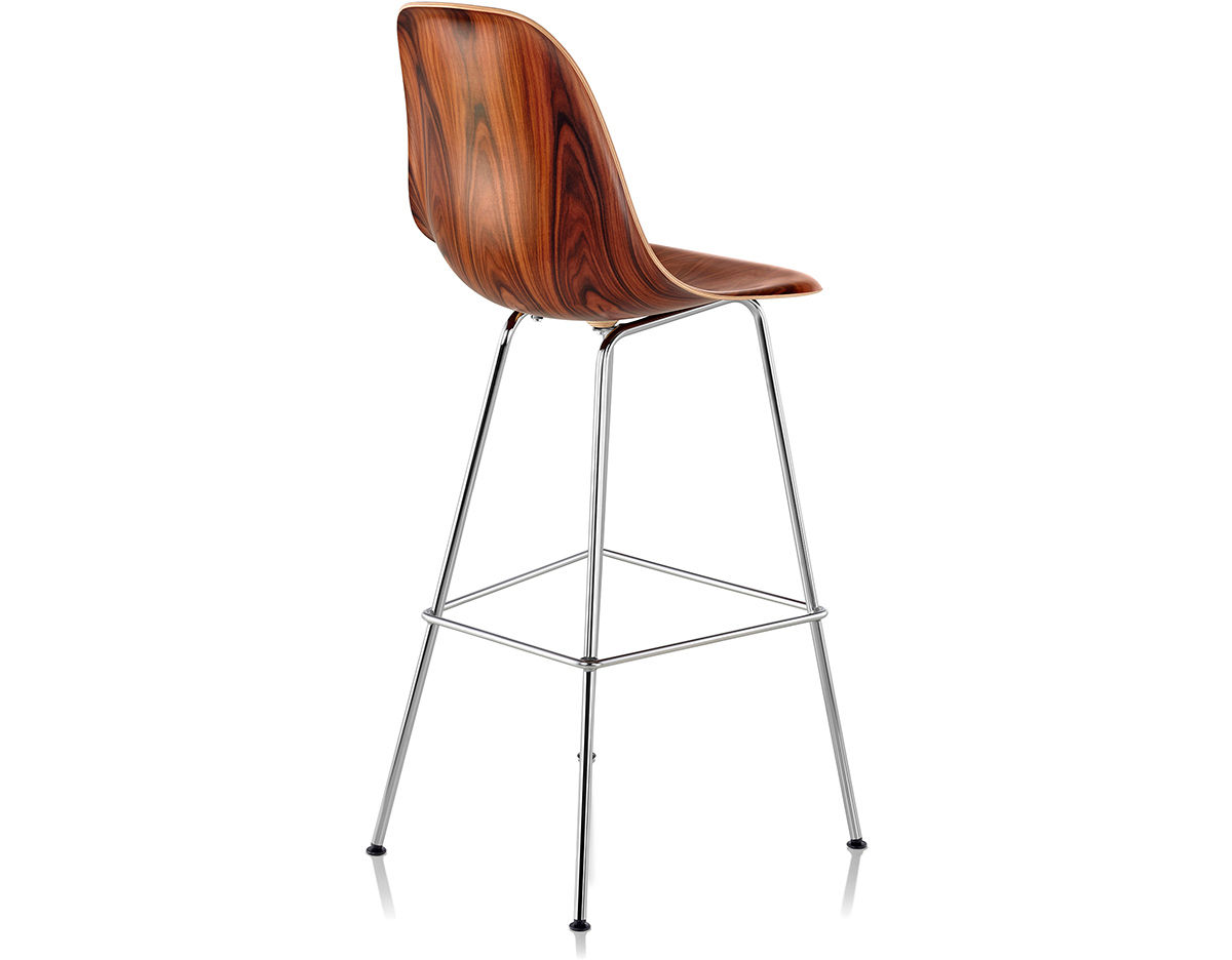 eames&reg; molded wood stool