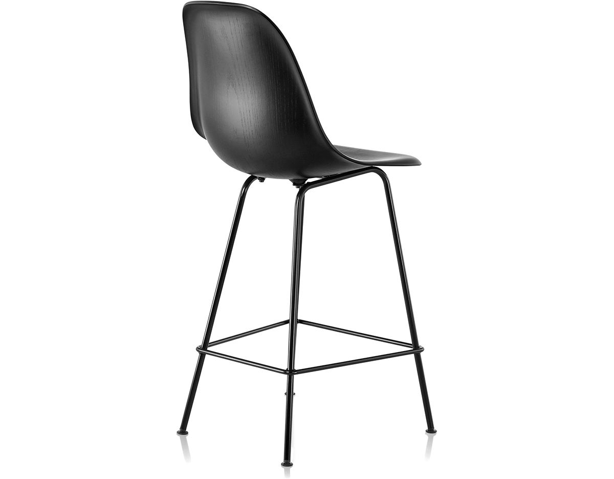 eames&reg; molded wood stool