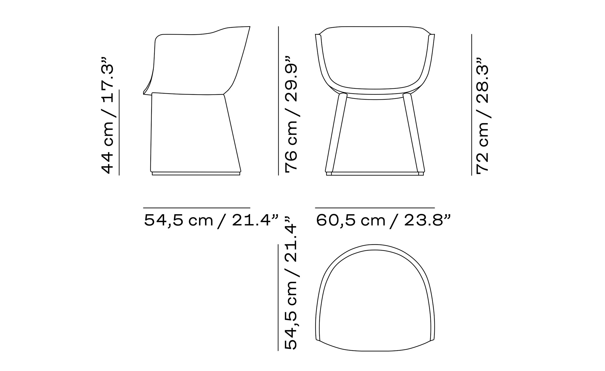 Monolit Dining Chair