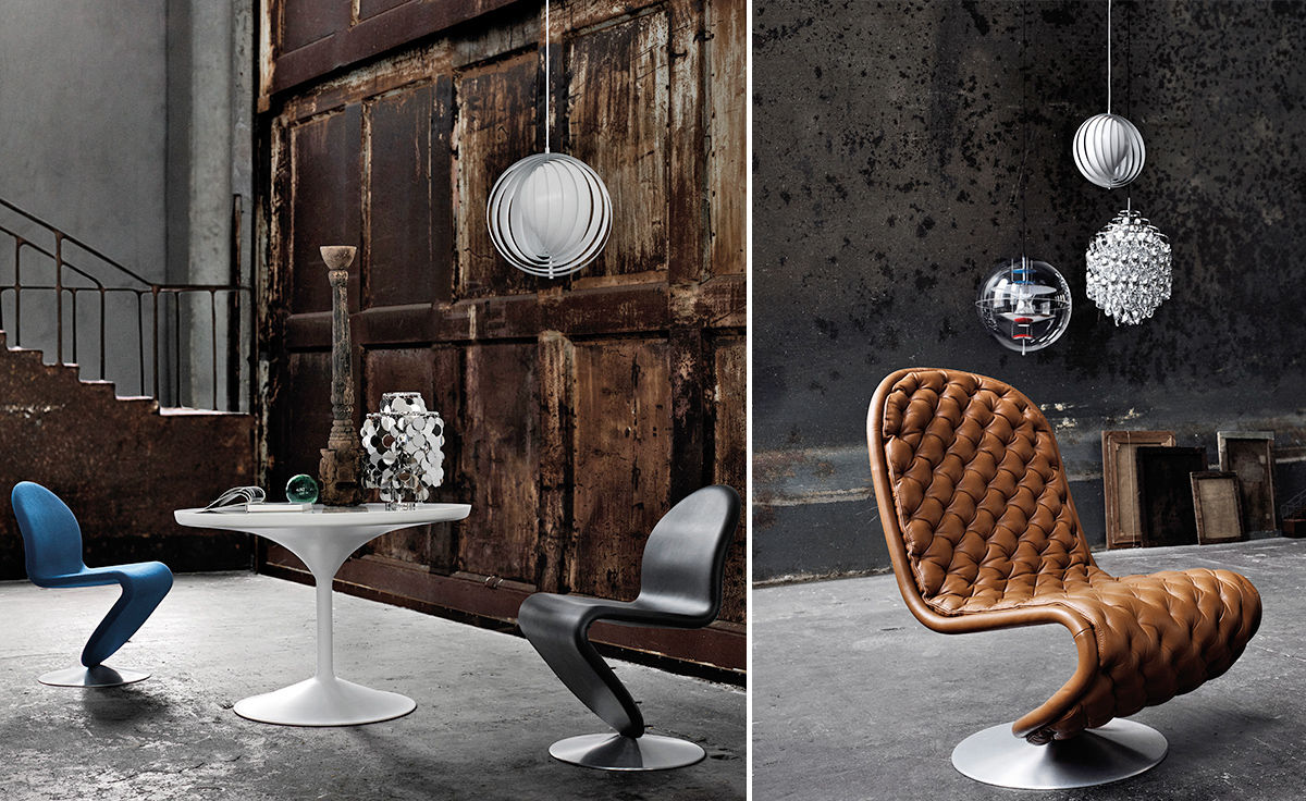 panton moon suspension lamp