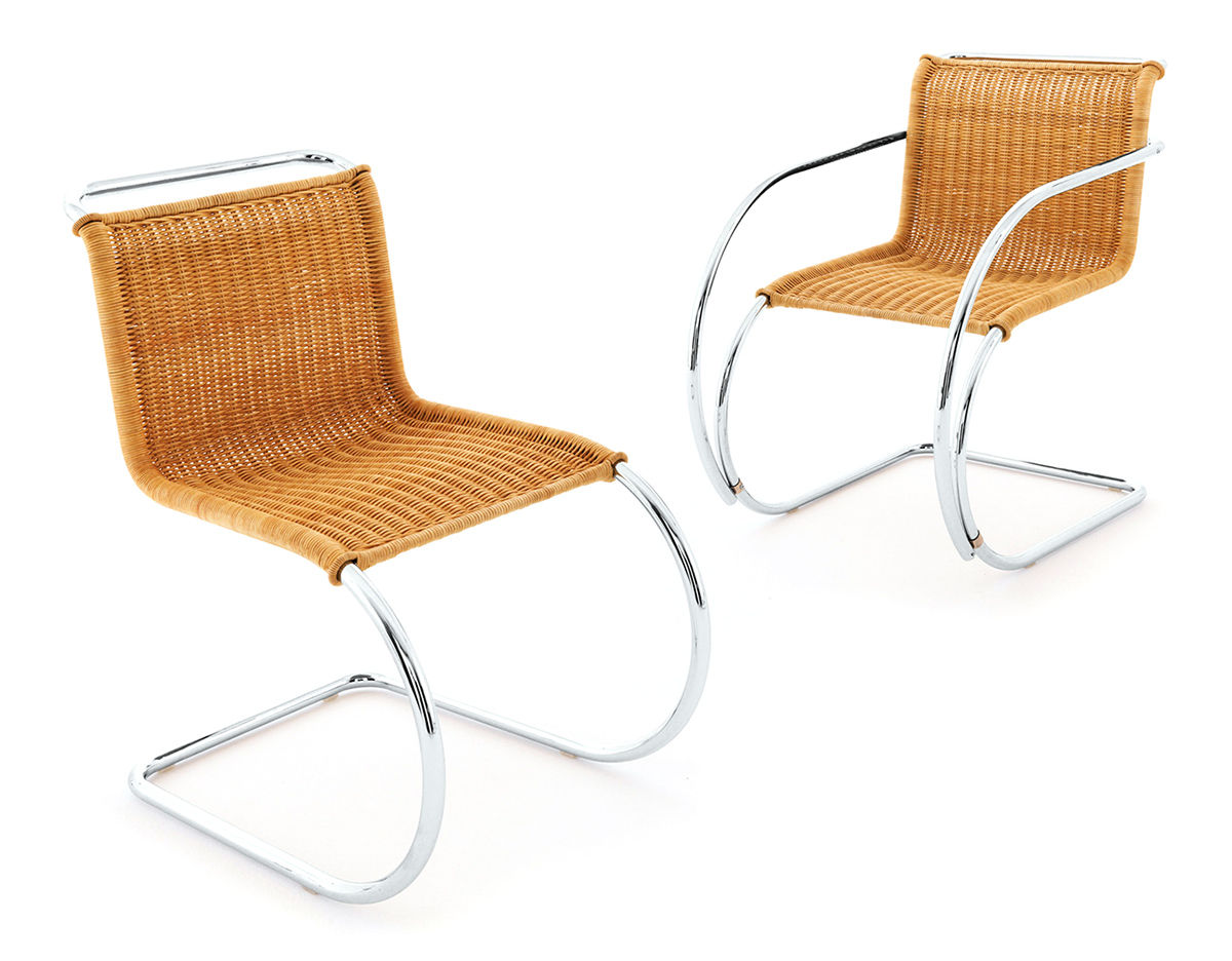mr rattan arm chair