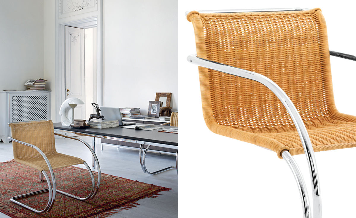 mr rattan arm chair