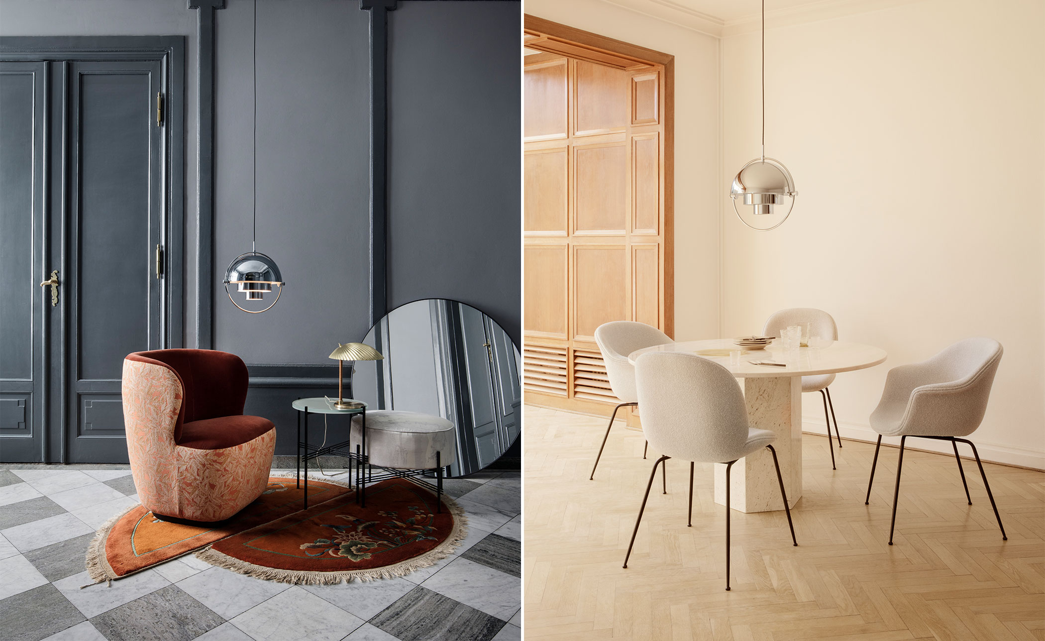 multi-lite pendant lamp