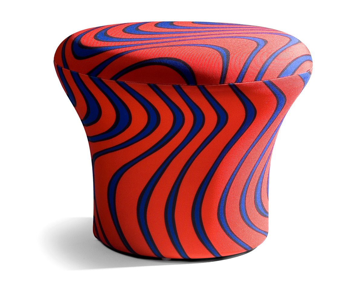 pierre paulin mushroom pouffe