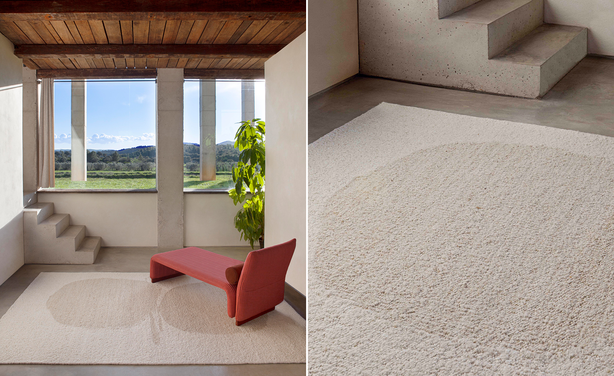 Natural Arty Rug