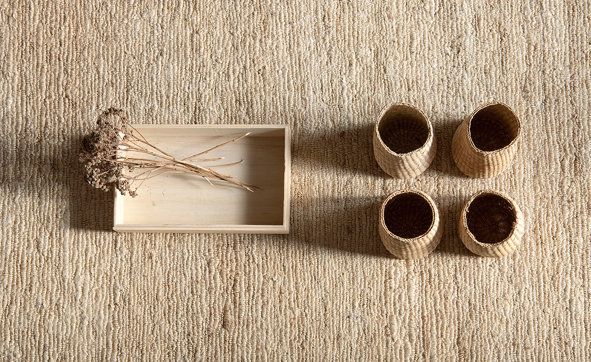 earth jute rug