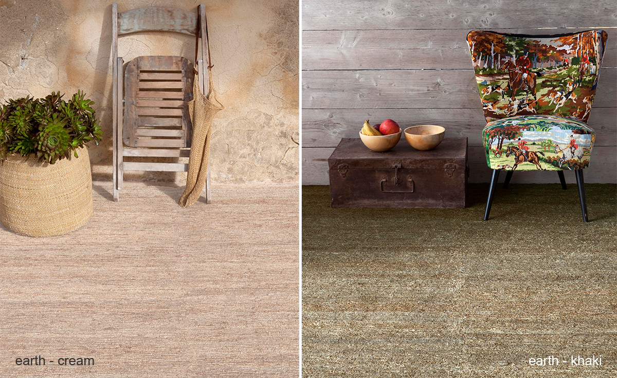 earth jute rug
