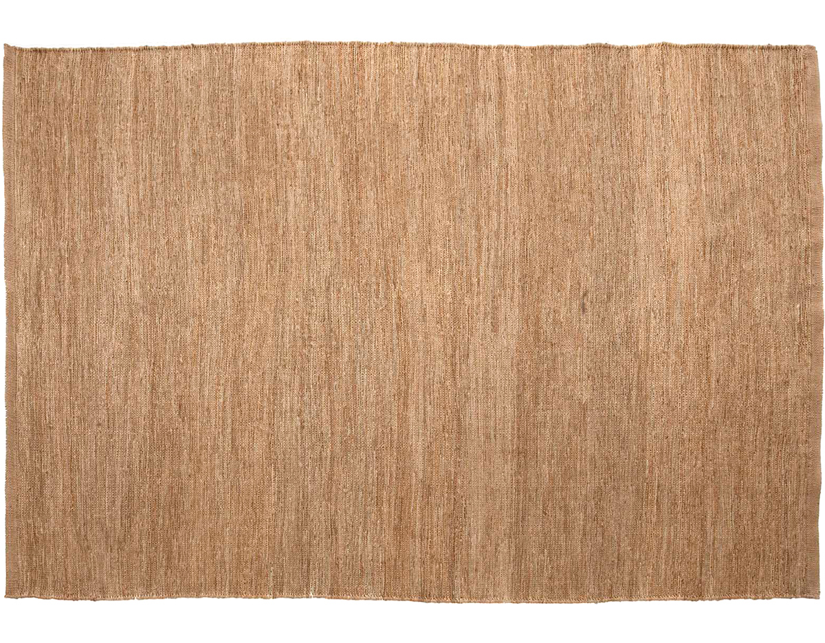 knitted jute rug