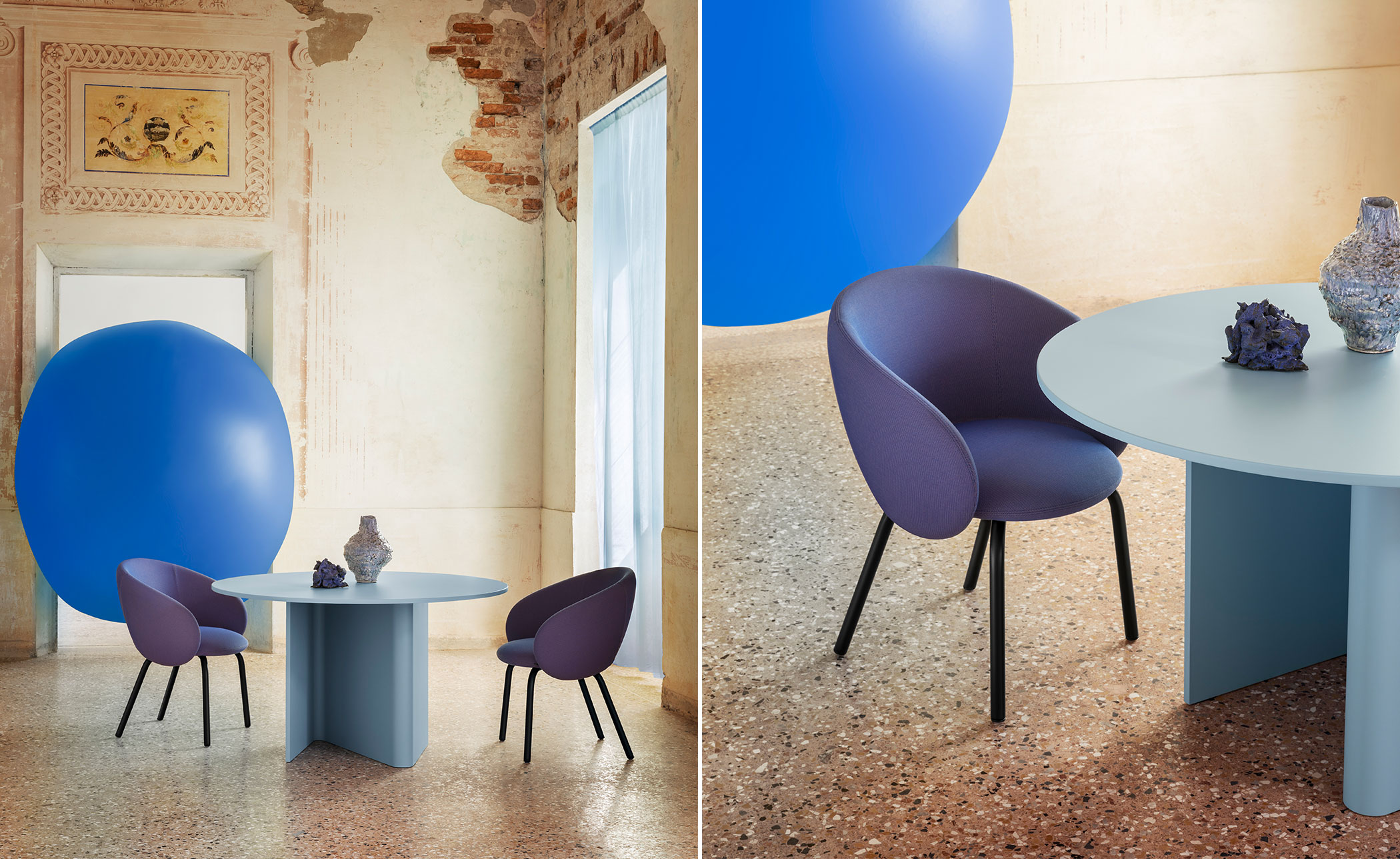 Nebula Tube Dining Chair