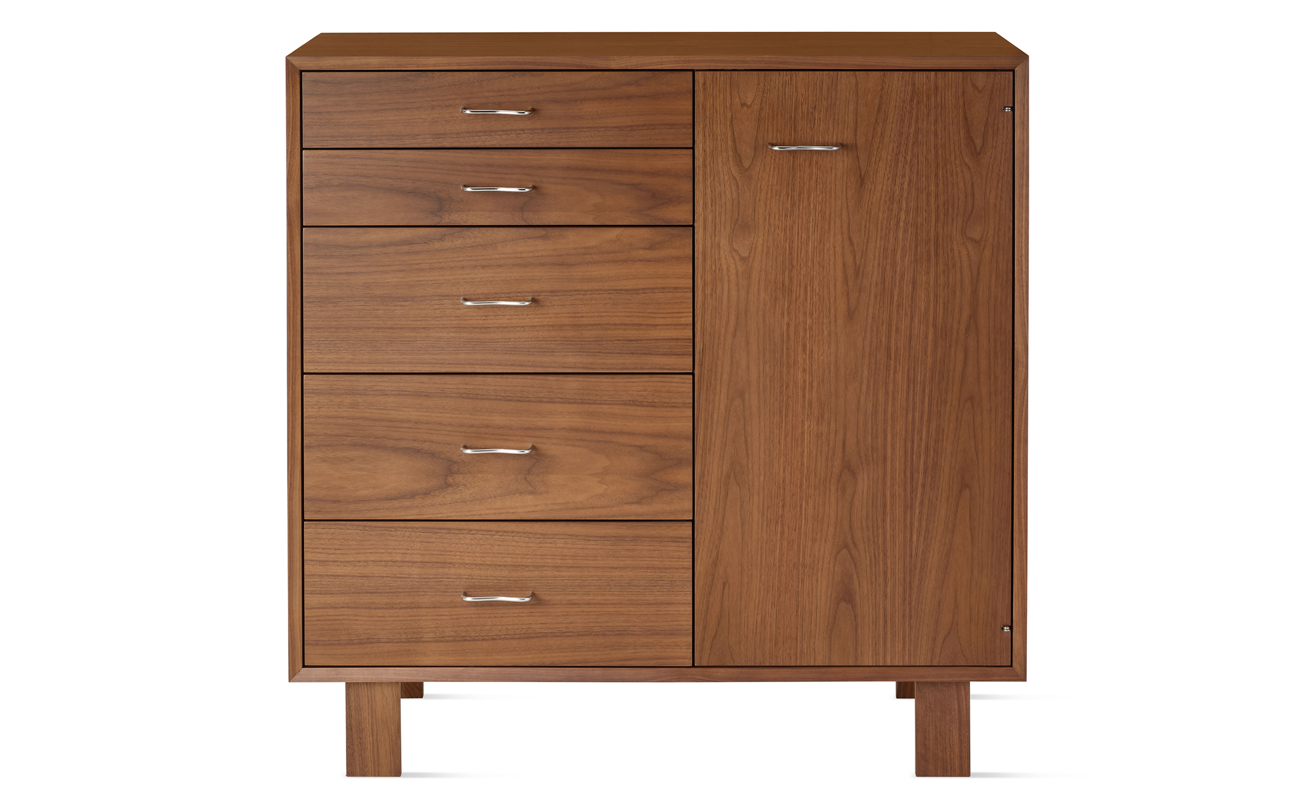 Nelson Basic Cabinet Series 5-Drawer Cabinet with Door