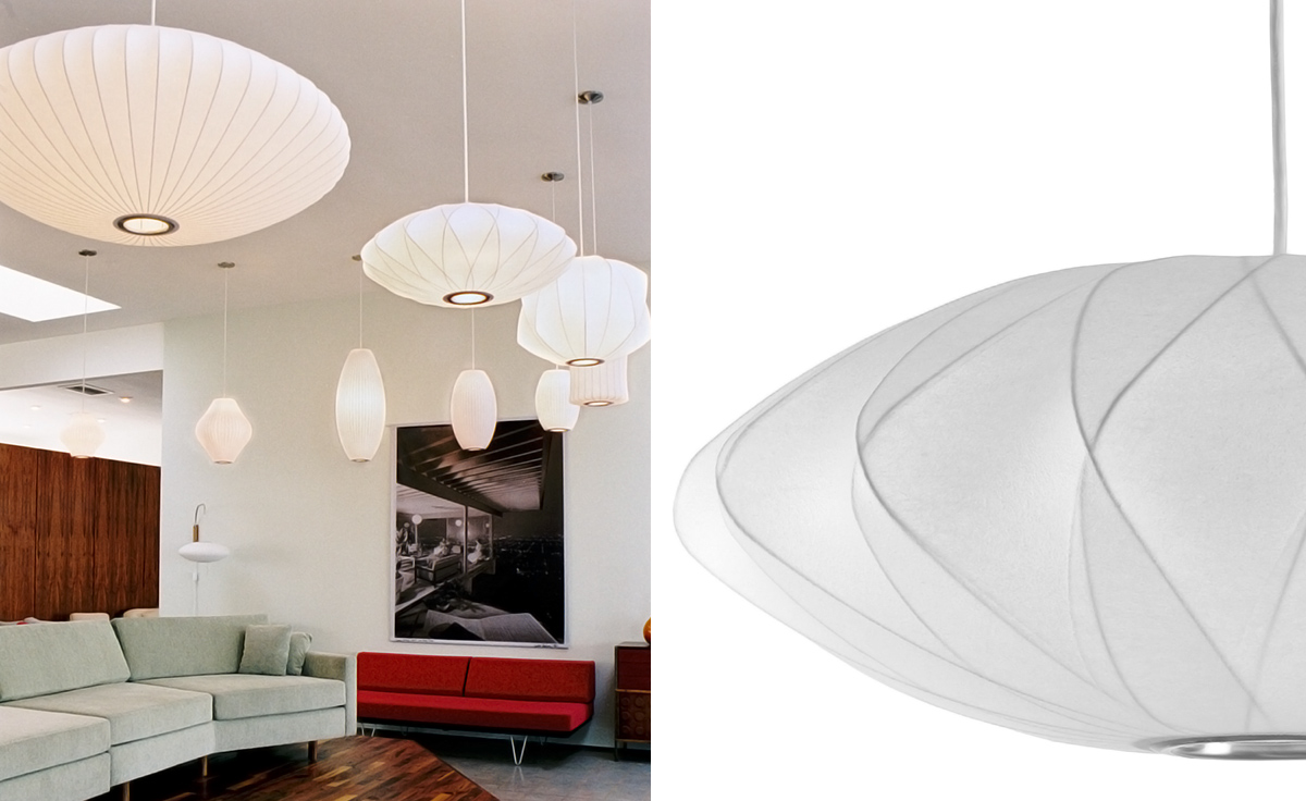 nelson bubble lamp crisscross saucer