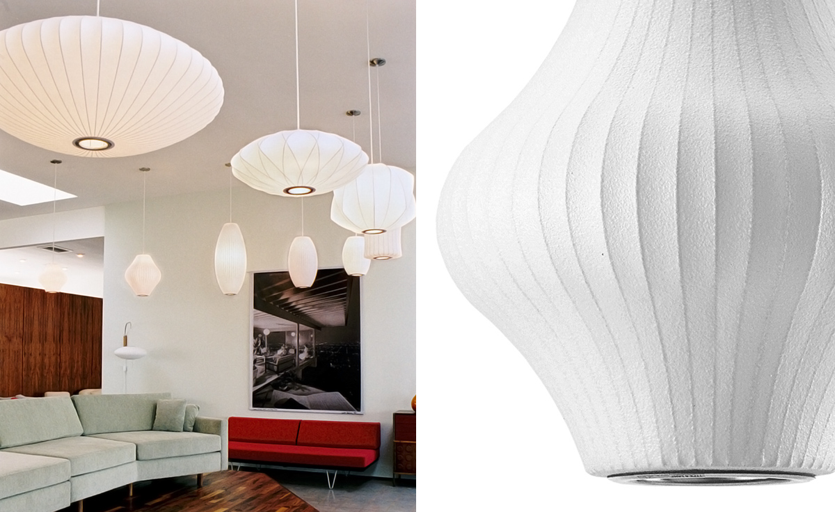 nelson bubble lamp pear