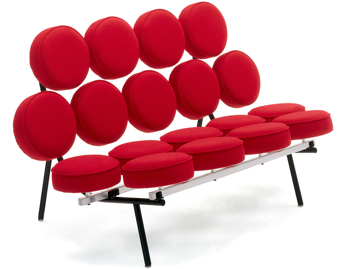 george nelson marshmallow sofa