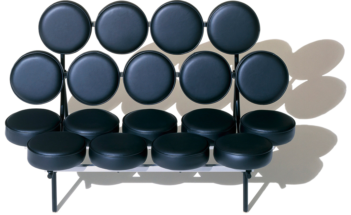 george nelson marshmallow sofa