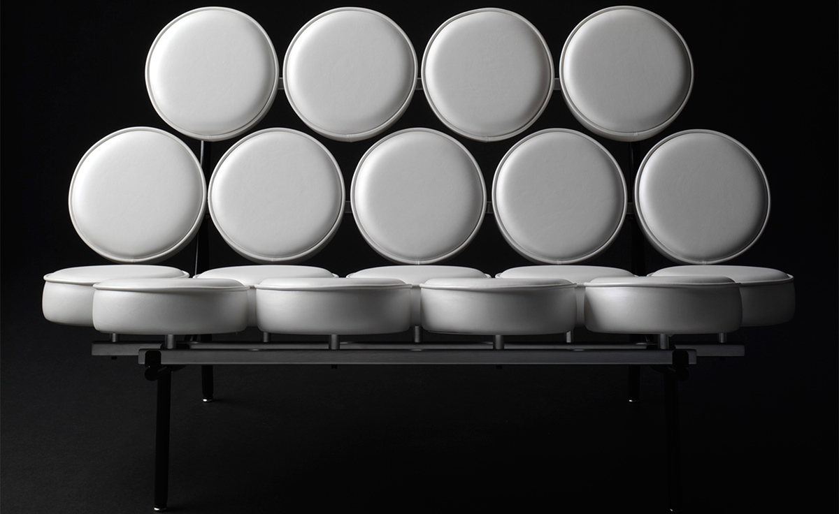 george nelson marshmallow sofa