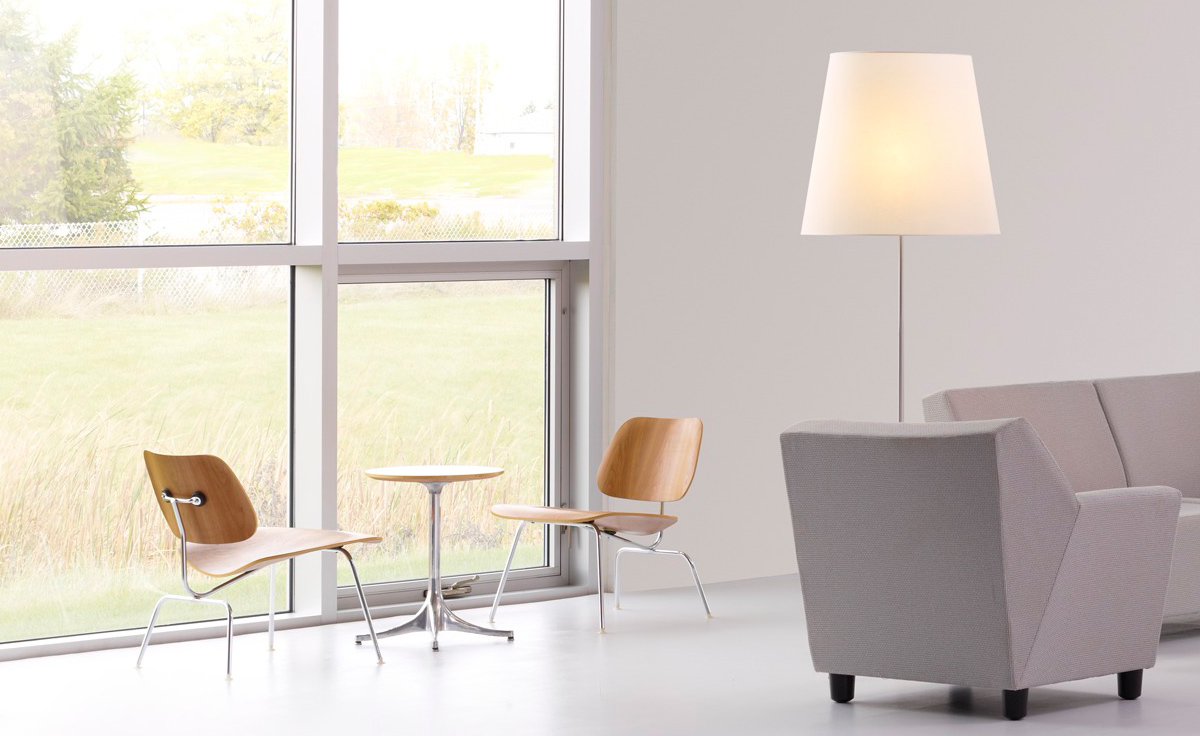 nelson pedestal side table