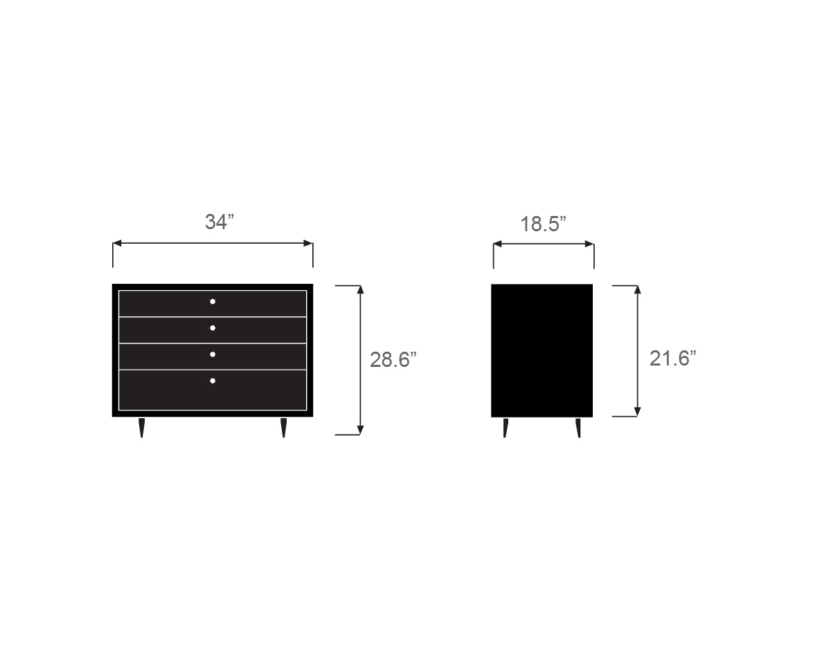 nelson thin edge chest