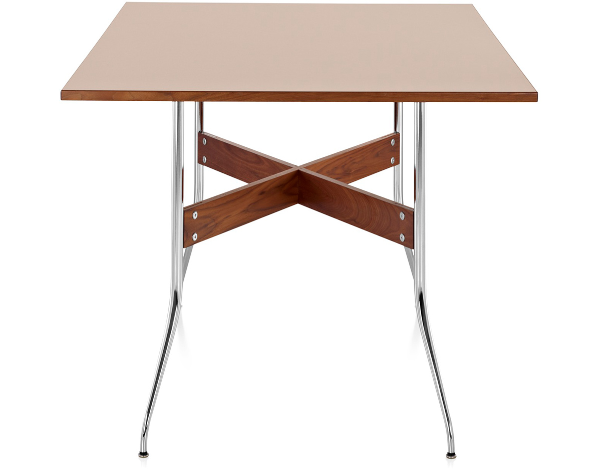 nelson swag leg rectangular dining table