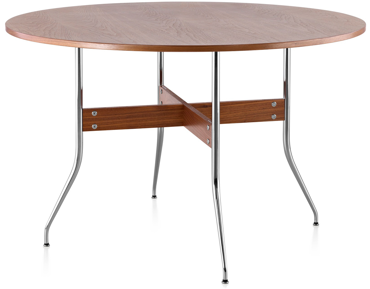 nelson swag leg round dining table