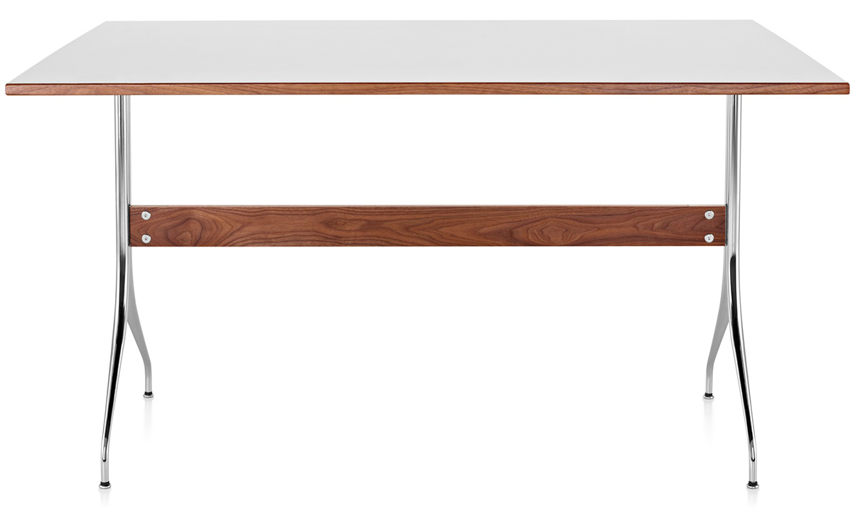 nelson swag leg rectangular work table