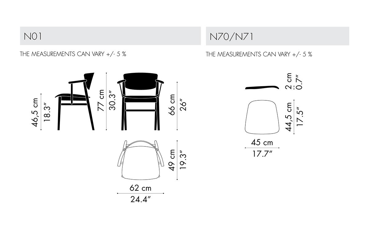 nendo n01 chair