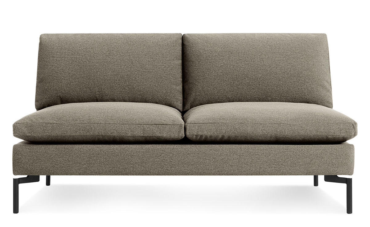 new standard armless sofa