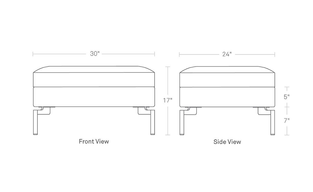 new standard ottoman