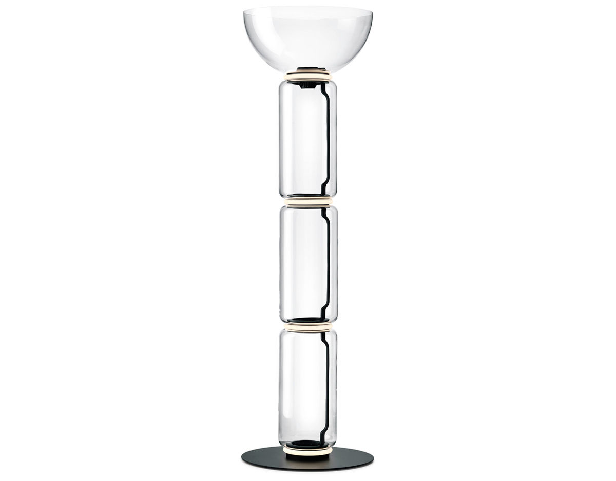 noctambule f3 floor lamp with bowl