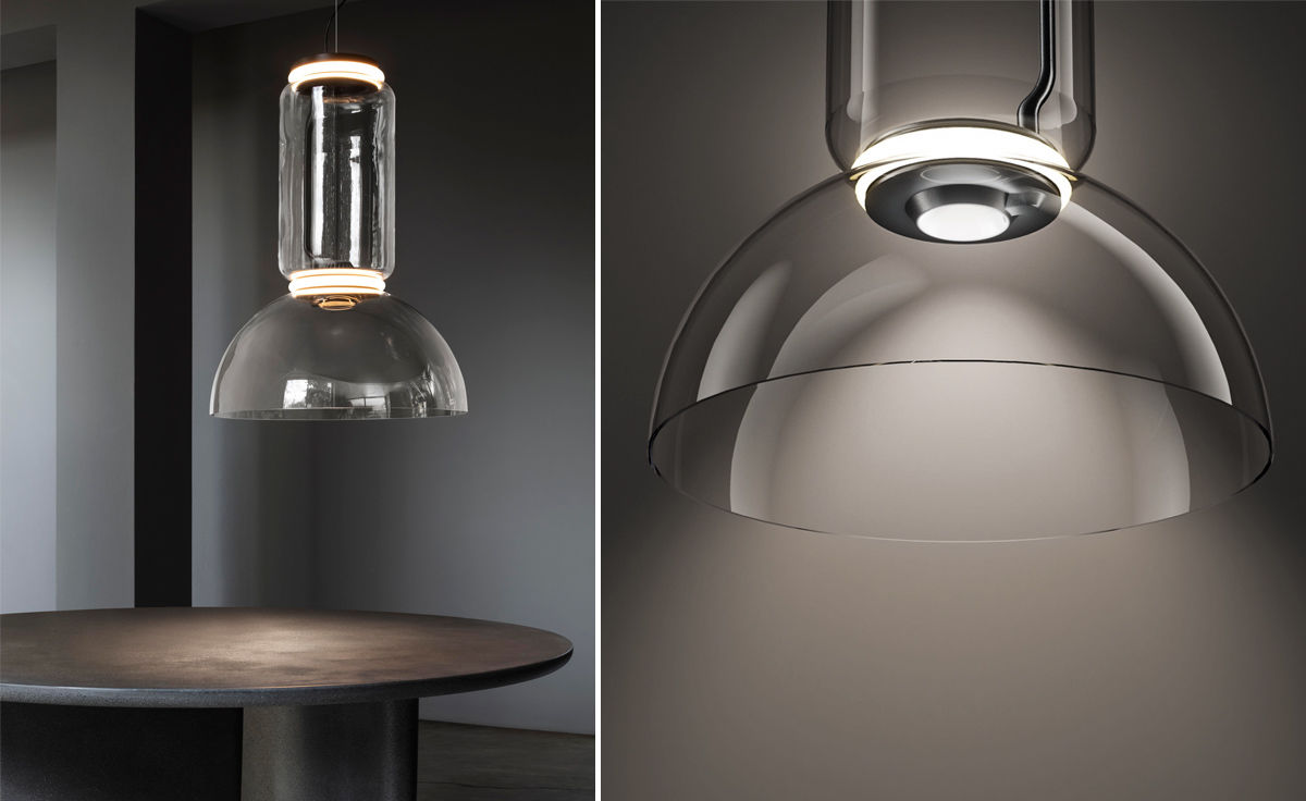noctambule s1 suspension lamp with bowl