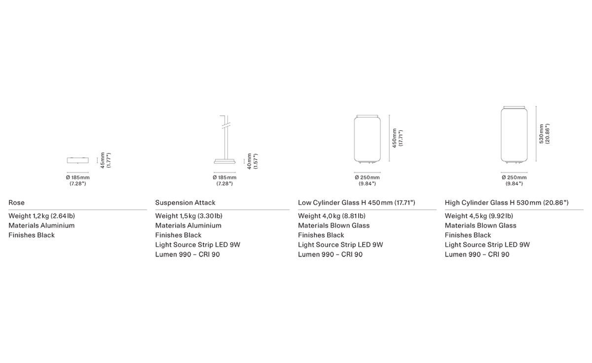 noctambule s3 suspension lamp