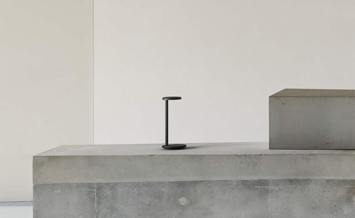 oblique led table lamp
