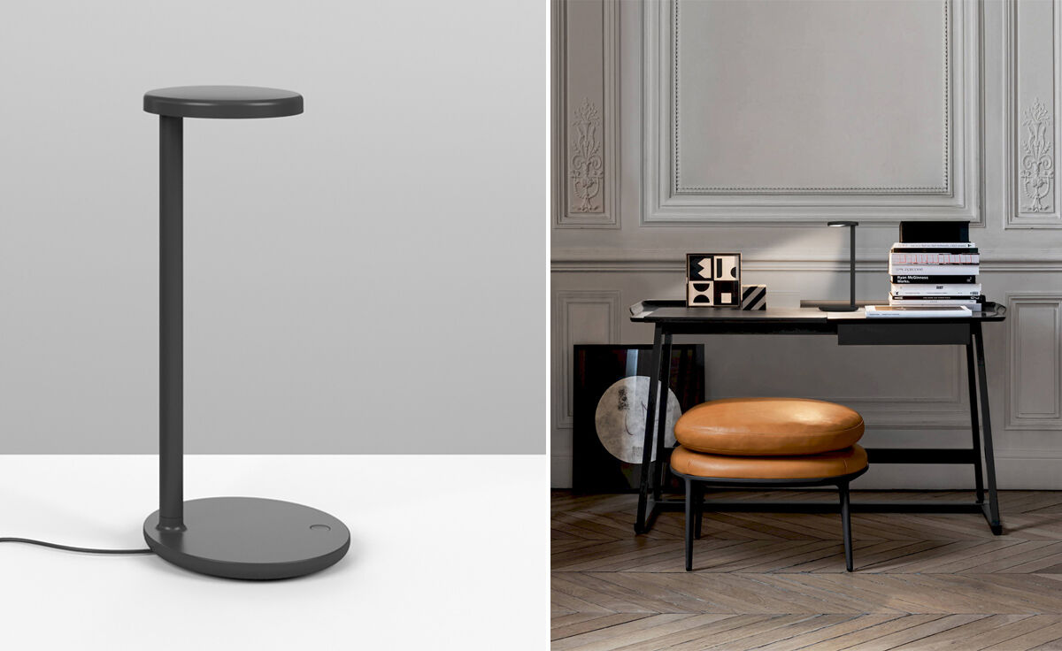 oblique led table lamp