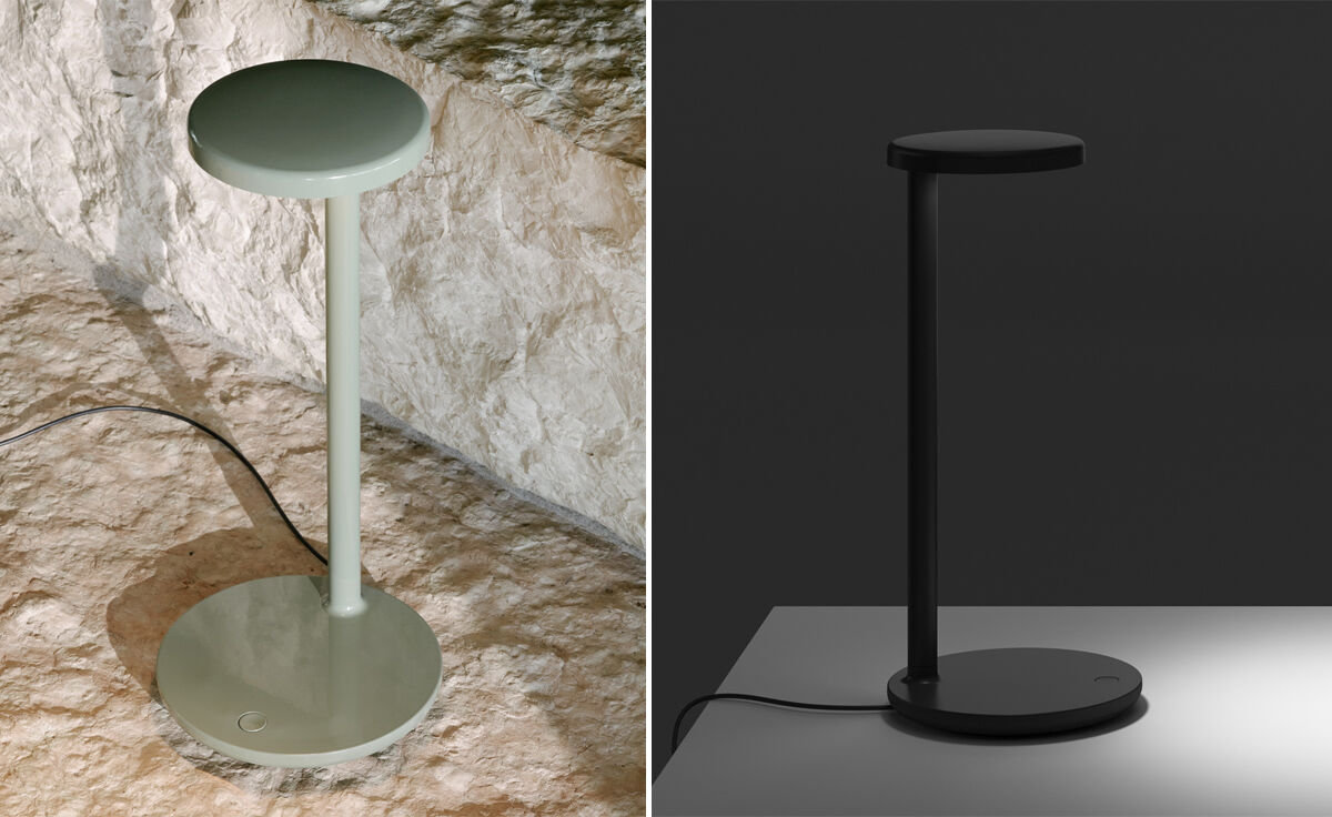 oblique led table lamp
