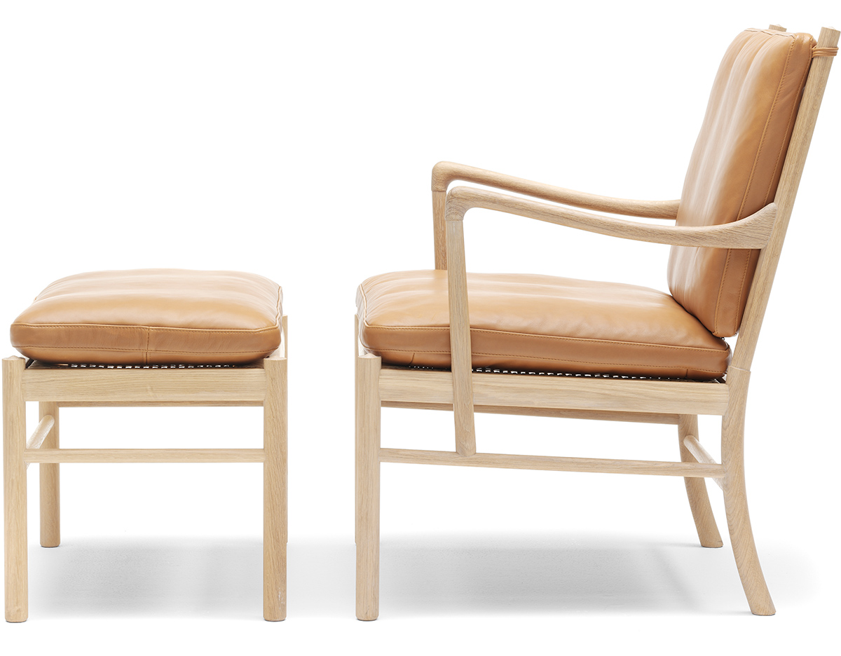 ole wanscher 149-f colonial footstool
