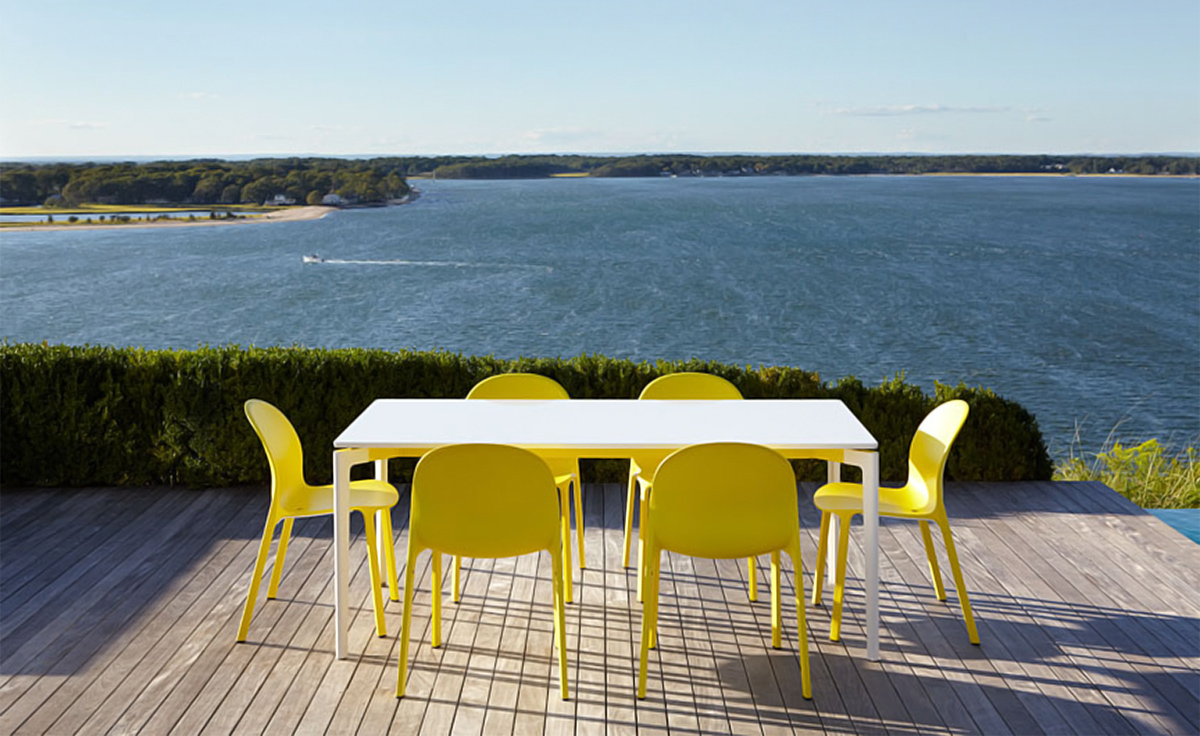 olivares aluminum stacking chair
