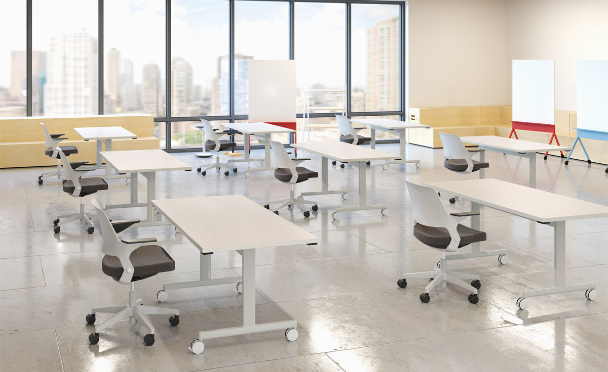 ollo light task chair with arms