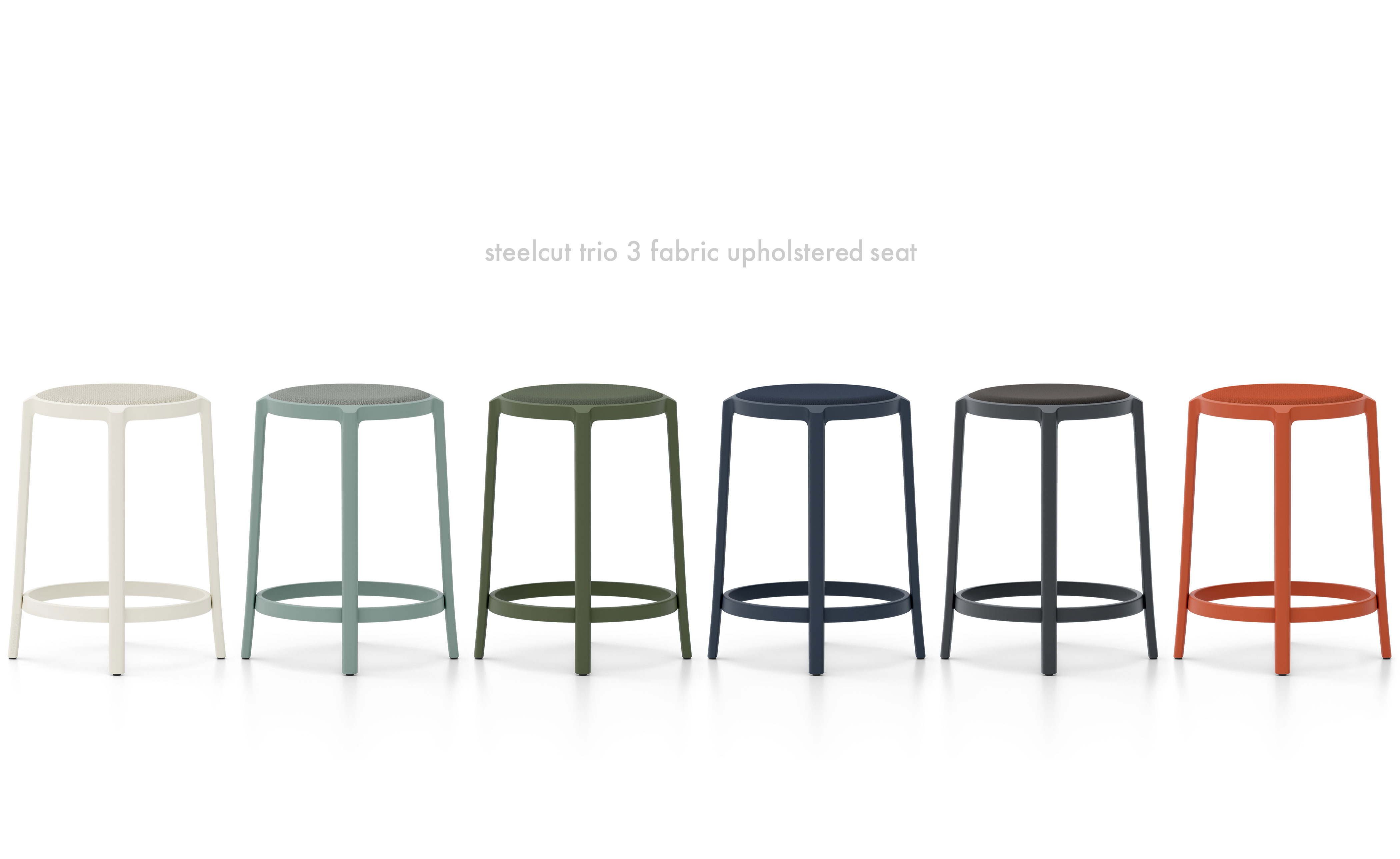 on & on stool upholstered seat