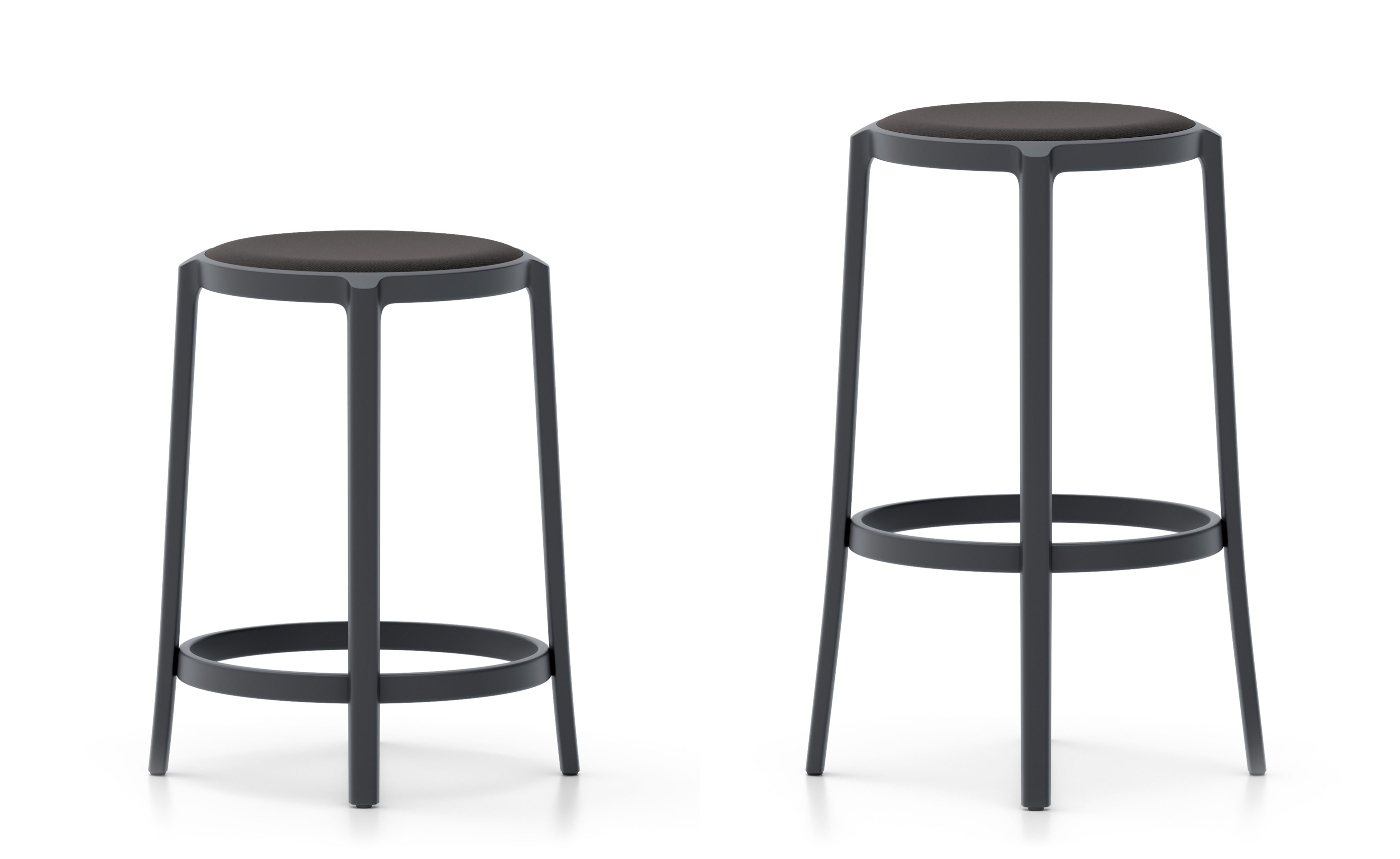 on & on stool upholstered seat