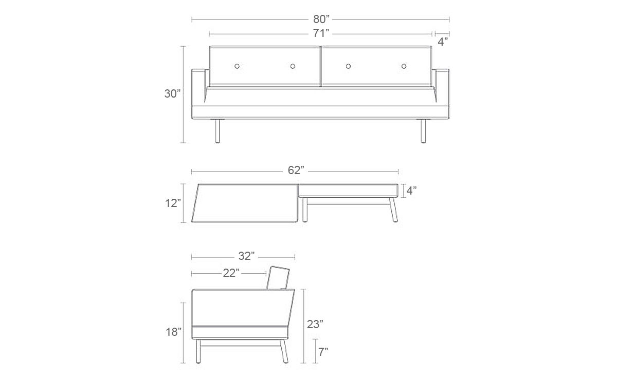 one night stand sleeper sofa