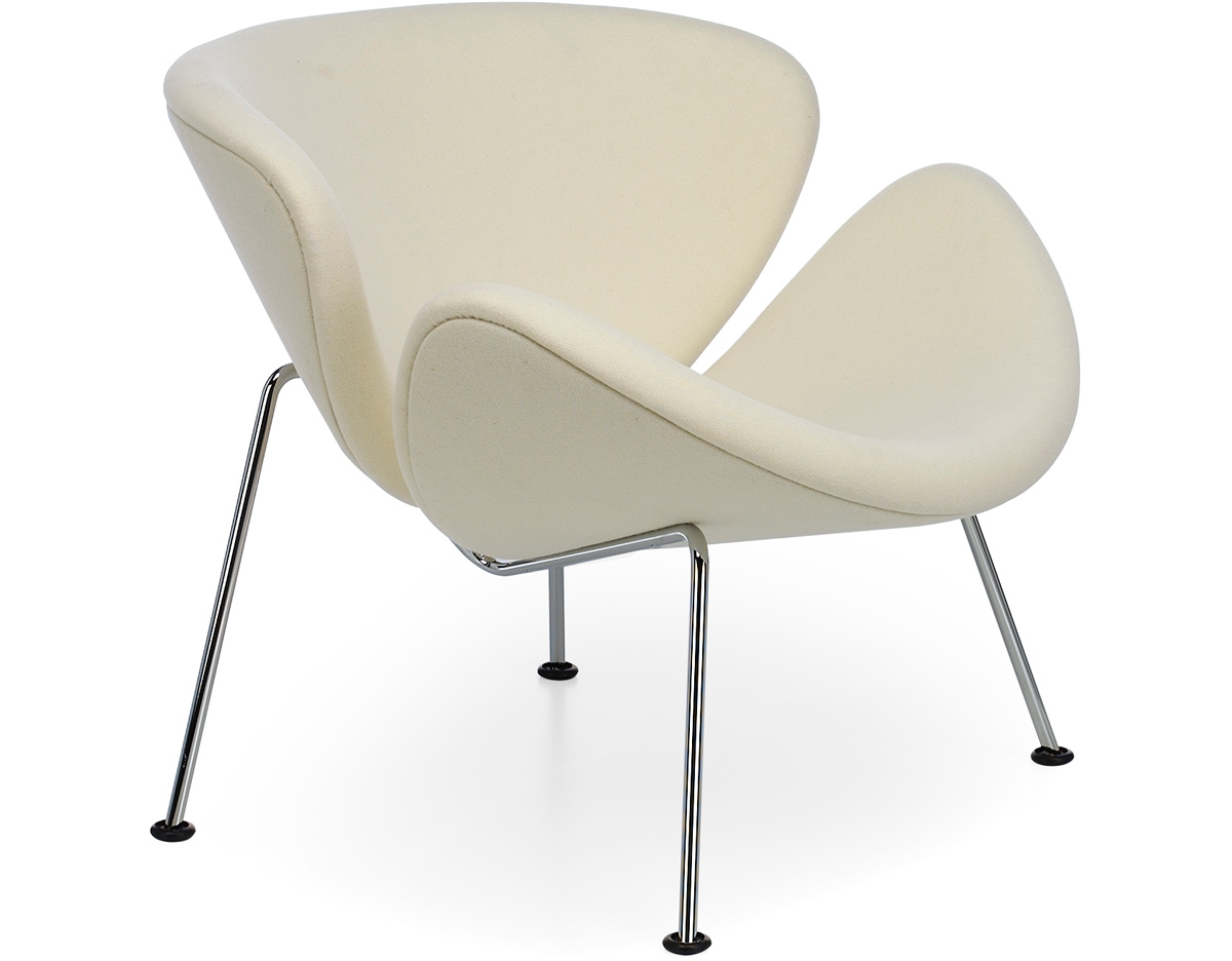 pierre paulin orange slice chair
