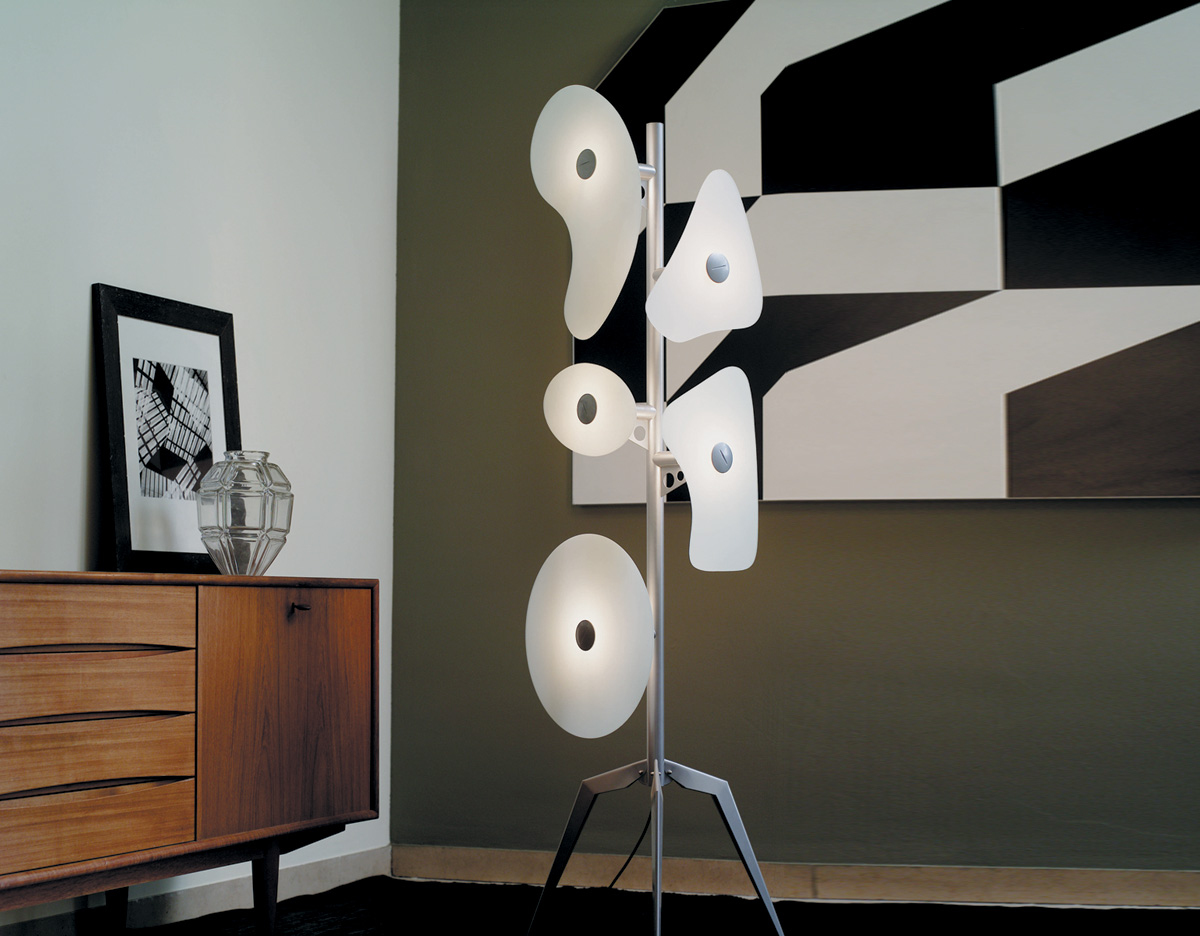 orbital floor lamp