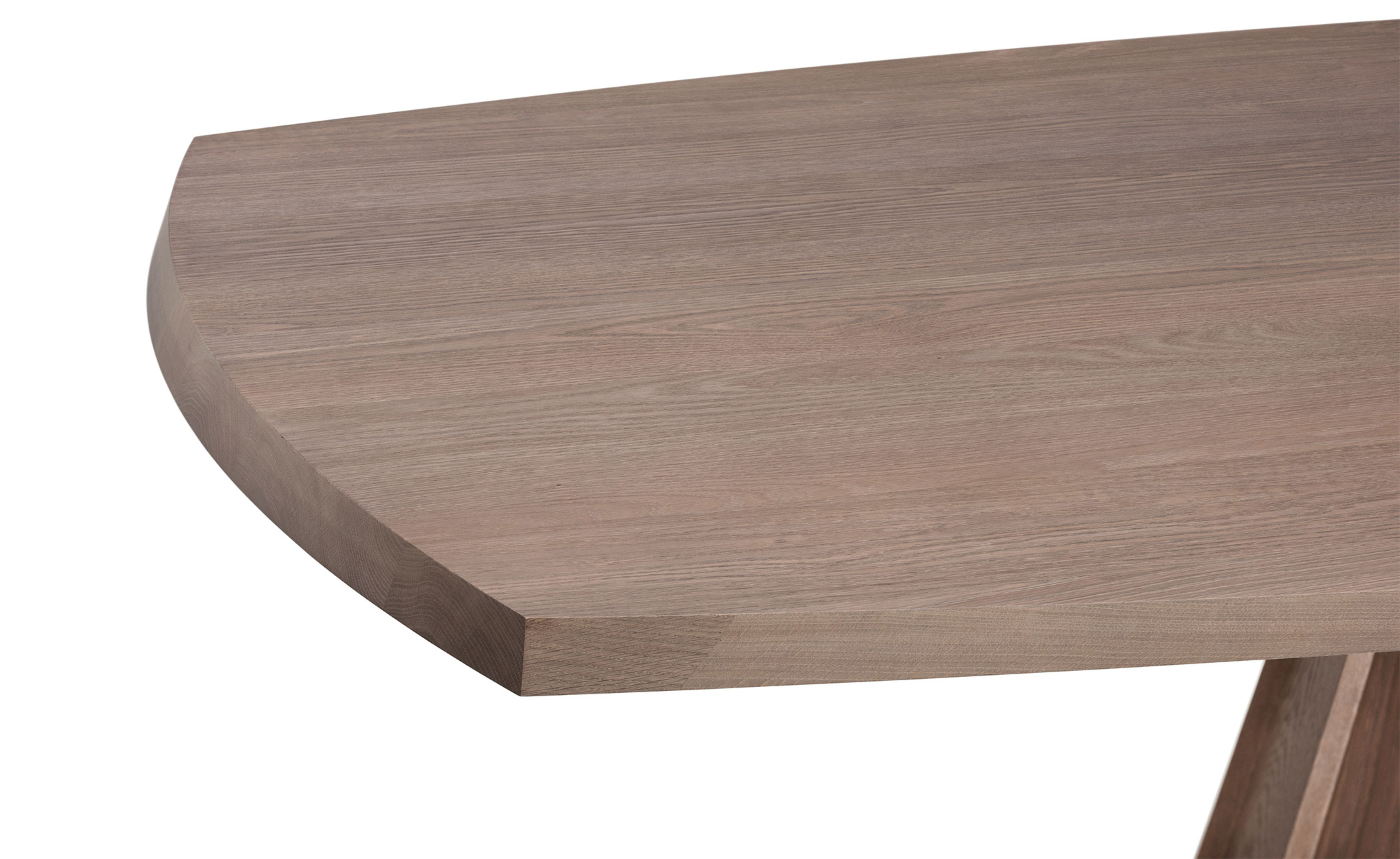Orion Dining Table wood & metal base