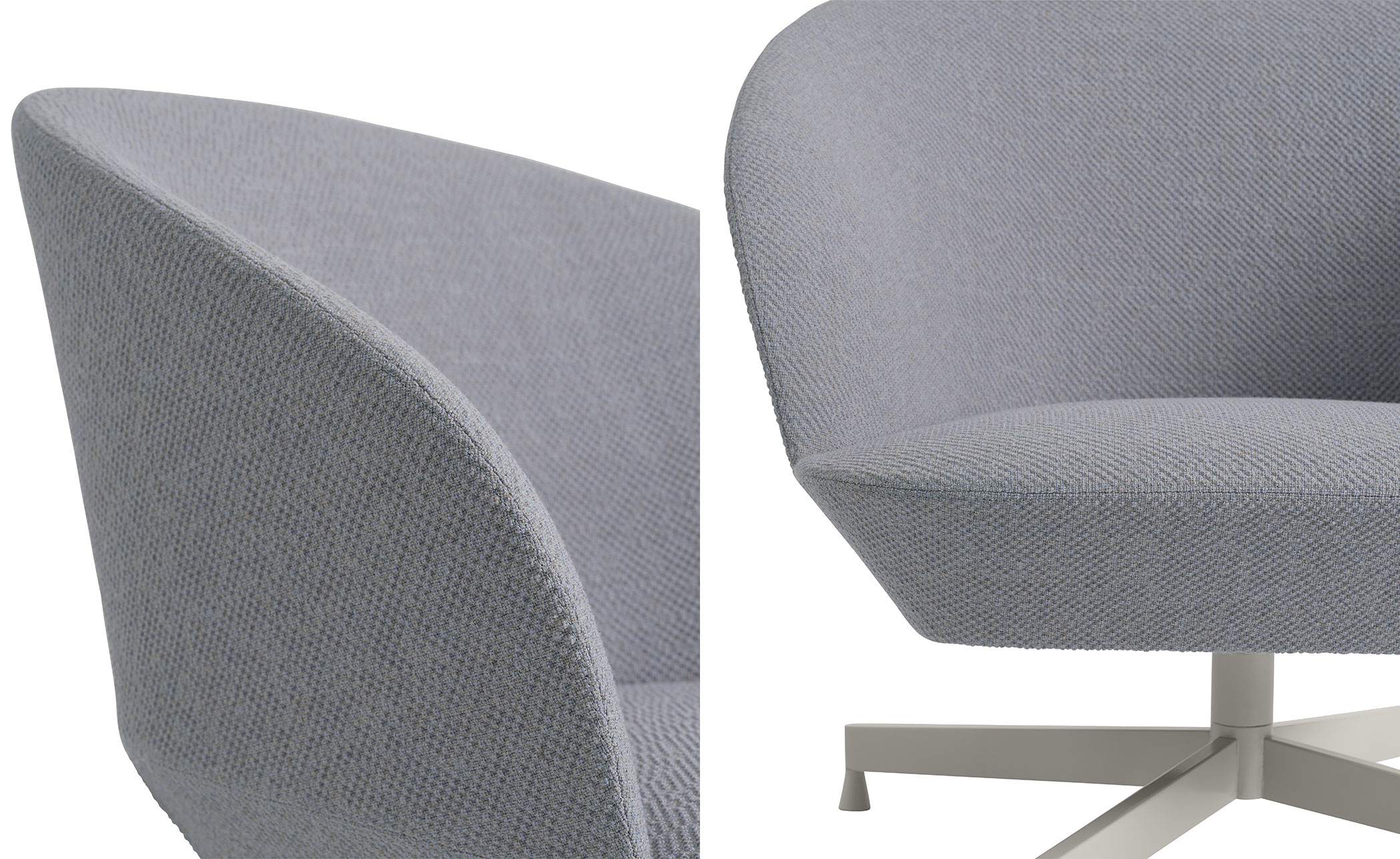 oslo lounge chair swivel base