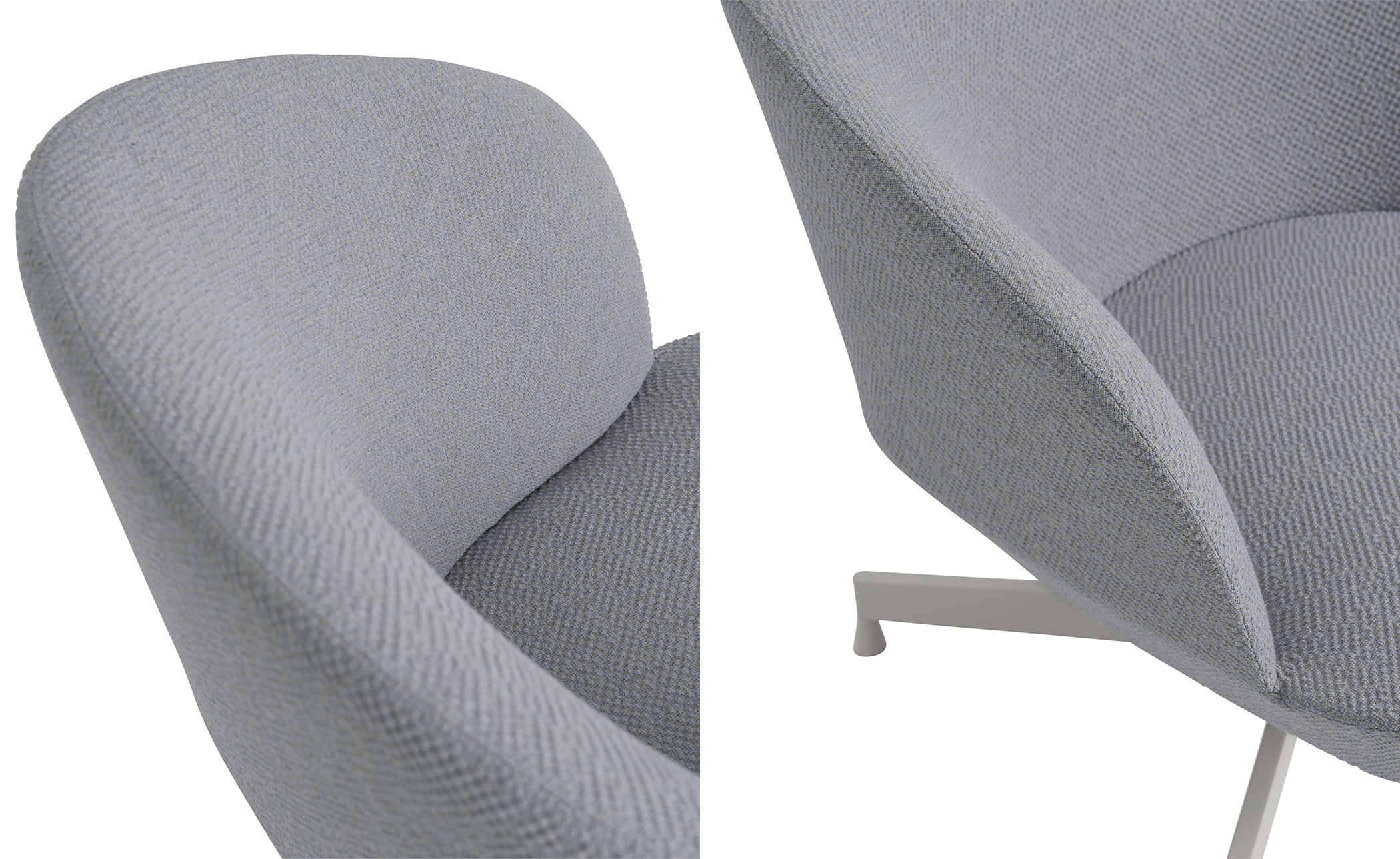oslo lounge chair swivel base