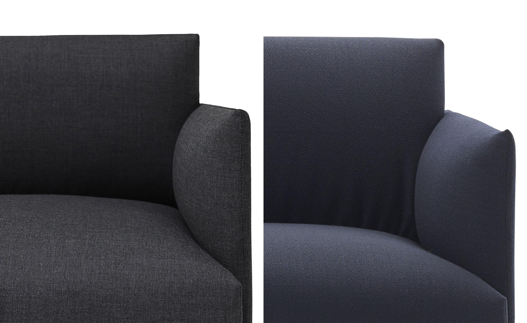 outline corner sofa