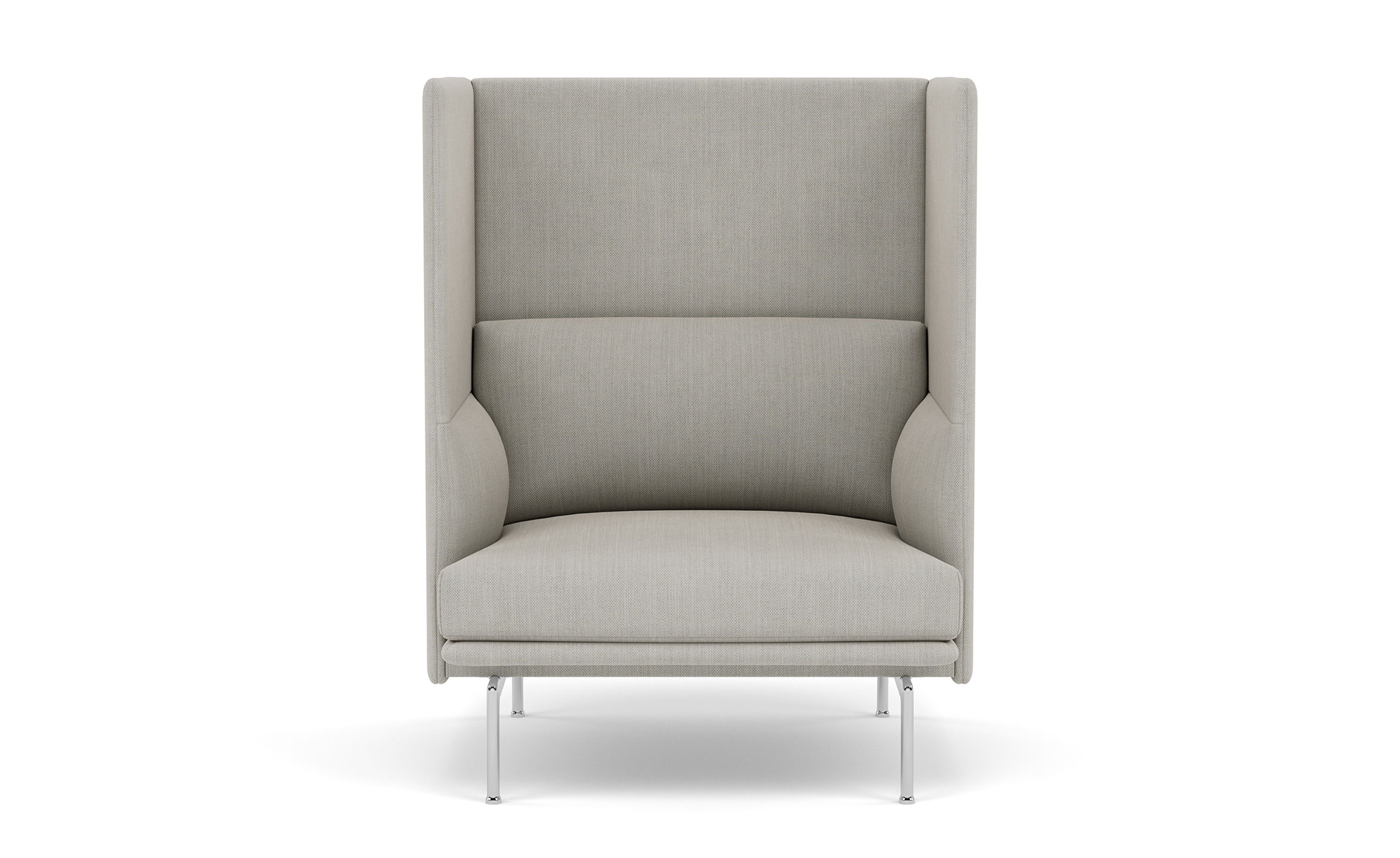 outline highback sofa 1 seater