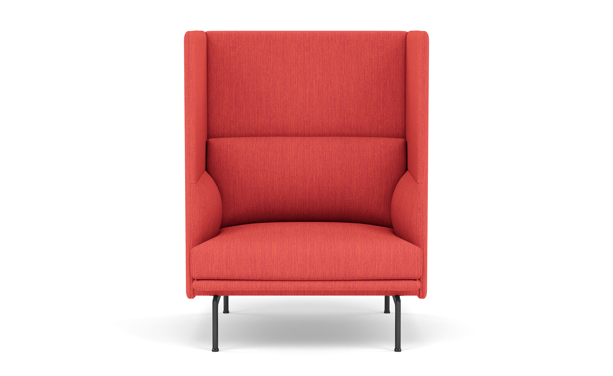 outline highback sofa 1 seater