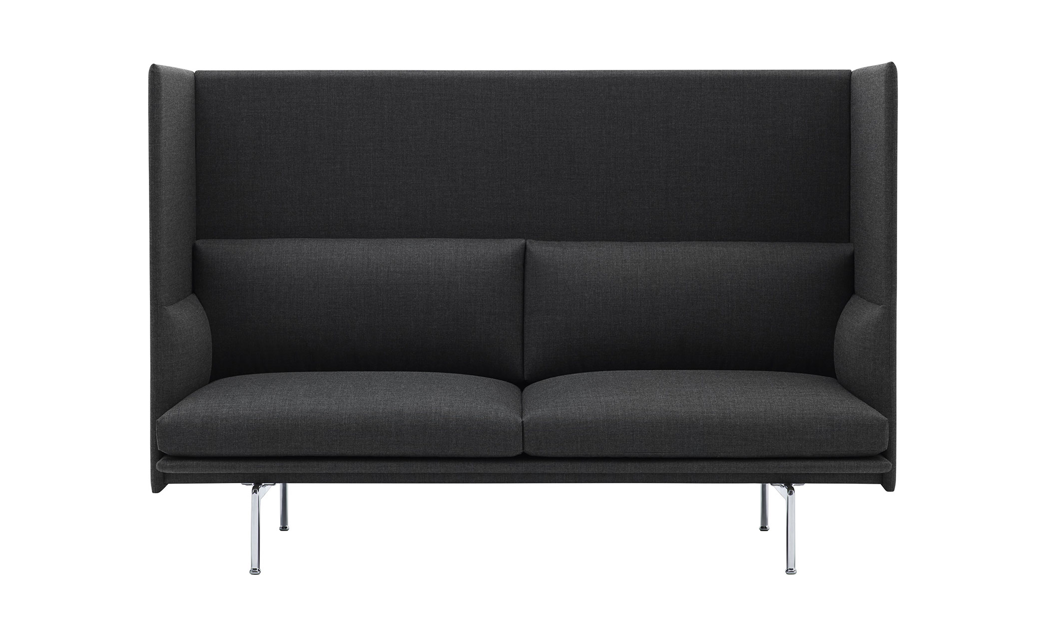 outline highback sofa 2 seater