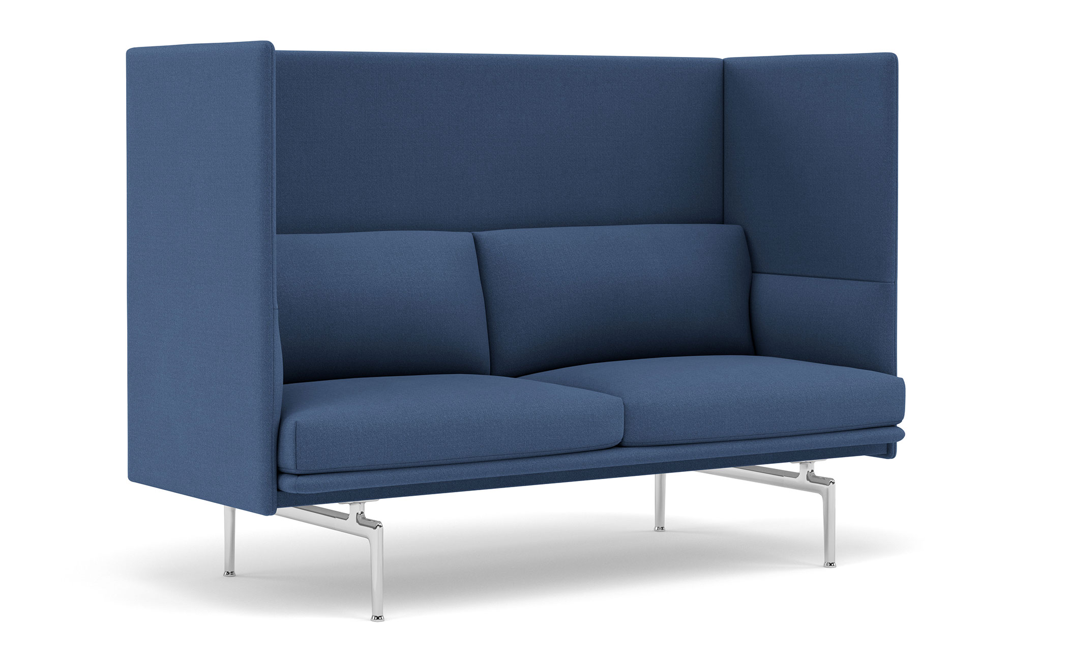outline highback sofa 2 seater